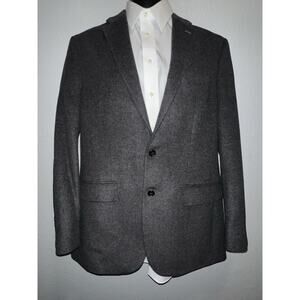 Ralph Lauren Black Label Wool Blazer - Size 40L Black Jacket Blazer Sports Coat